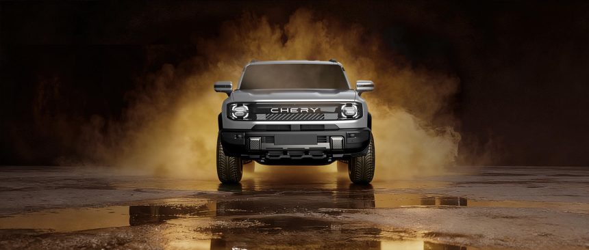 Chery previews first diesel PHEV bakkie