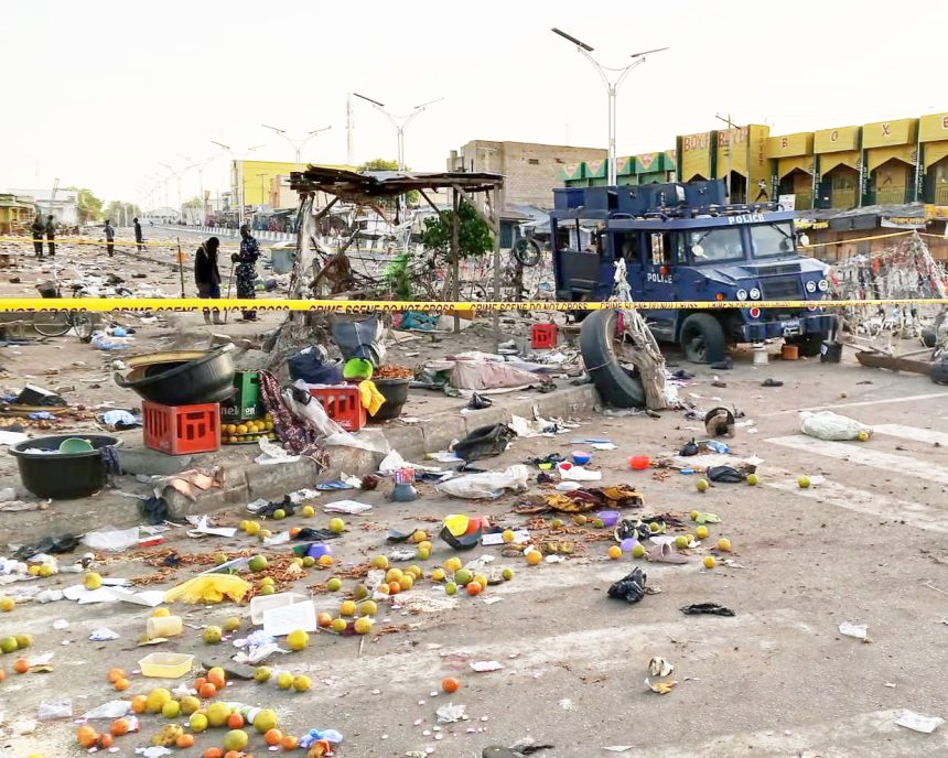 Nigeria suicide bombings kill 23, 100 wounded