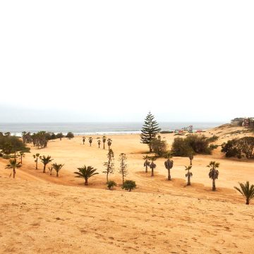 ‘Henties Bay to Sam Nujoma Bay’