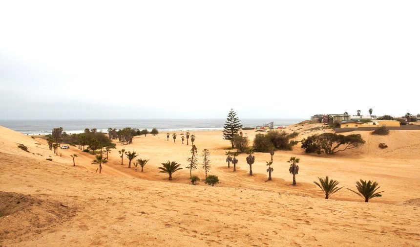 ‘Henties Bay to Sam Nujoma Bay’