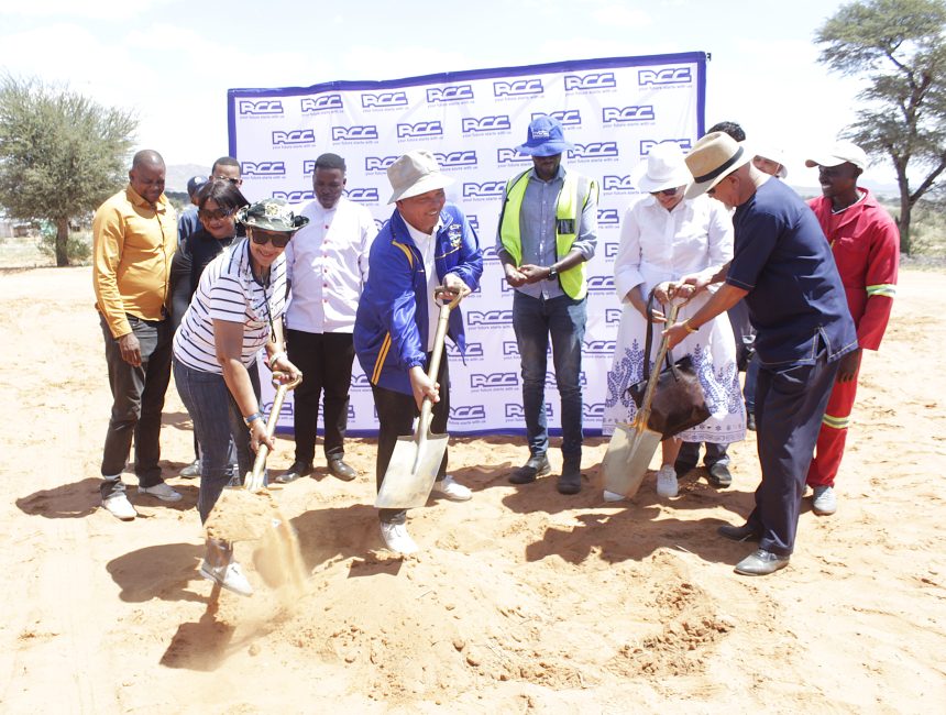 Rehoboth breaks ground on N$5m sports facility