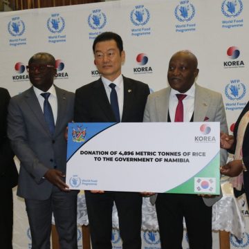 Namibia a pewa olwishi lwoomilliona N$61 kuSouth Korea