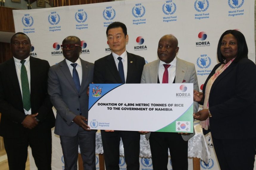 Namibia a pewa olwishi lwoomilliona N$61 kuSouth Korea