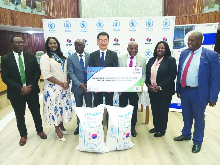 Nam gets N$61m rice from Korea