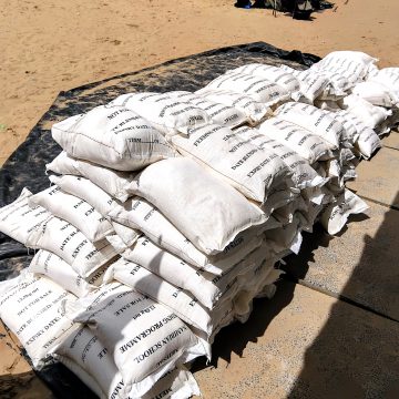 Ngweze celebrates feeding programme