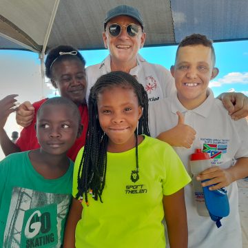 Special Olympics Centre welcomes shaded net donation