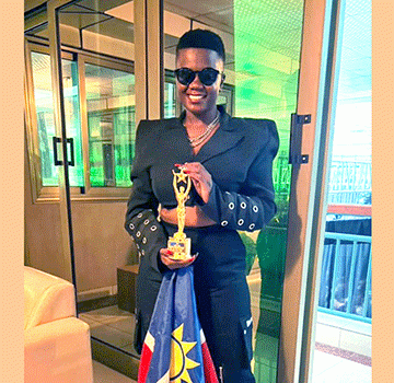 TopCheri shines in Kigali … scoops Best Star Artist Southern Africa of the Year award