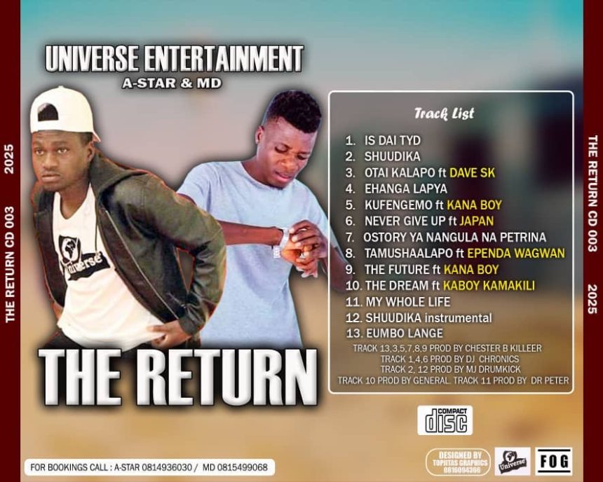 A-star Universe a pitifa “oalbum” ipe 