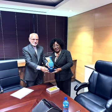 Swapo SG meets top Iranian diplomats