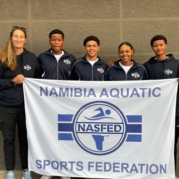 Namibian swimmers shine at SA championships