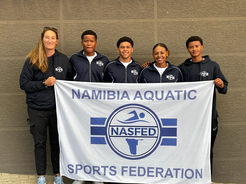 Namibian swimmers shine at SA championships