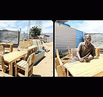 Carpentry puts bread on family table