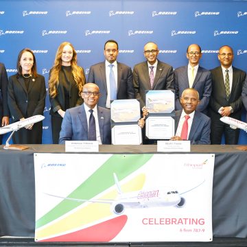 Ethiopian  Airlines  buys six Boeing 787 Dreamliners