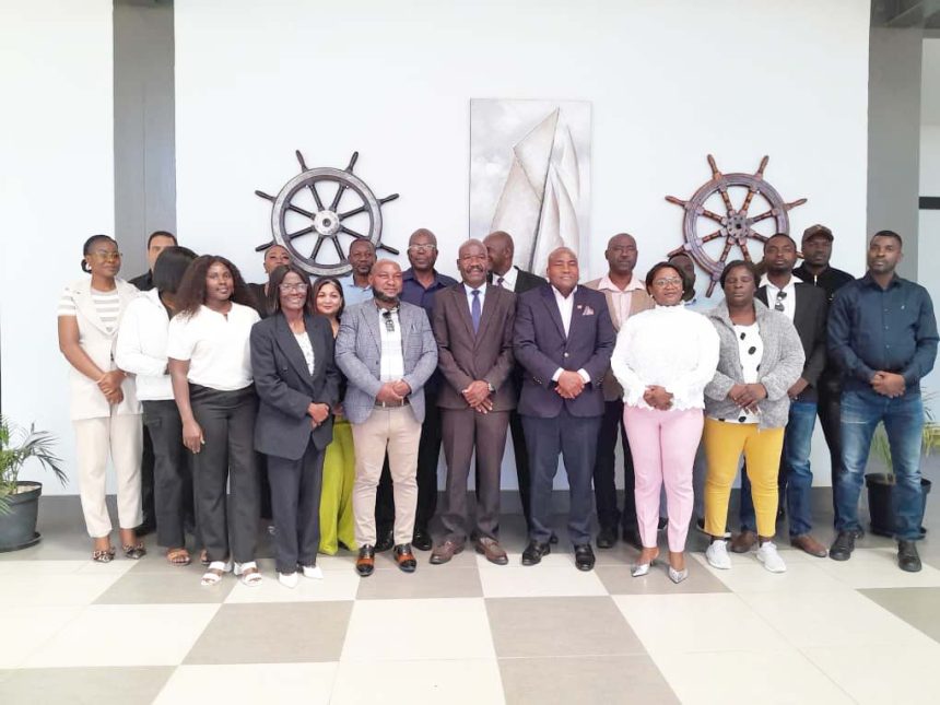  Engela to model Lüderitz waterfront