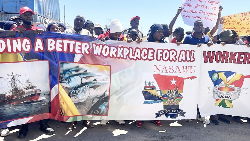Fishermen protest quota auction … govt moves to sell 6 232 MT hake objective quota