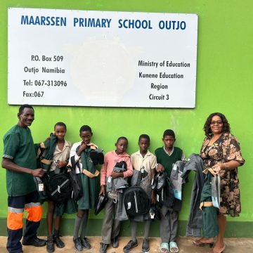 Fredericks Foundation donates uniforms