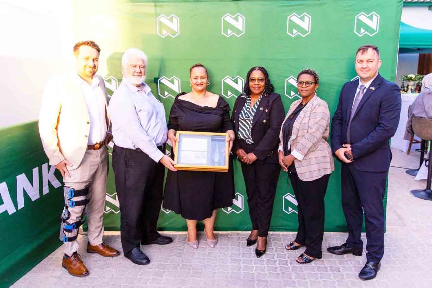 Lüderitz Nedbank Lüderitz branch upgrades for big southern payoff