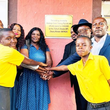 New classroom Ofikola Uahekua Herunga ya tungilwa ongulufikola ipe