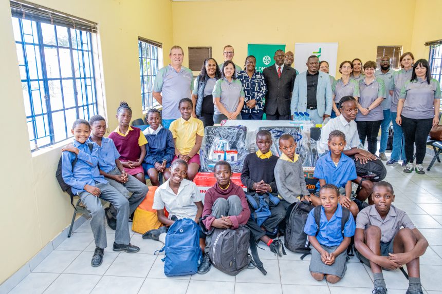 Old Mutual supports education in Otjiwarongo