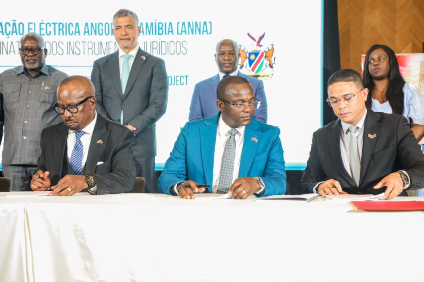 Nam, Angola seal strategic power deal …massive N$4b project to enhance regional connectivity