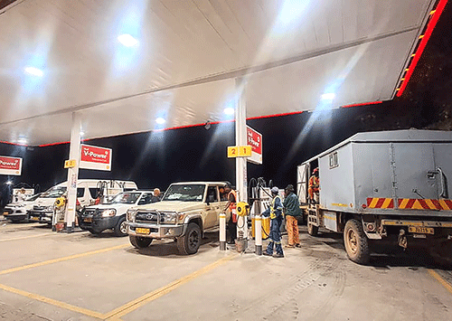 Rehoboth-Fuel_Heather-Erdmann---- Rehoboth running on empty … begins rationing fuel