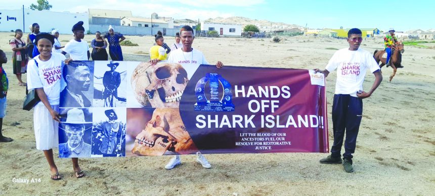 Shark island1 ‘Hands off Shark Island’