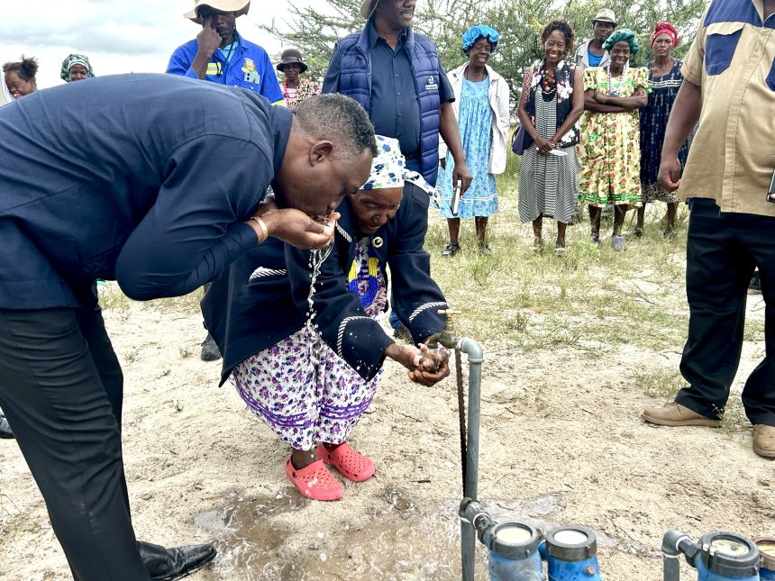 clean water after decates1 Clean water reaches Oshilunga