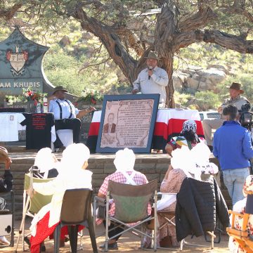 Britz’s  inauguration  revitalises Sam  !Khubis  commemoration