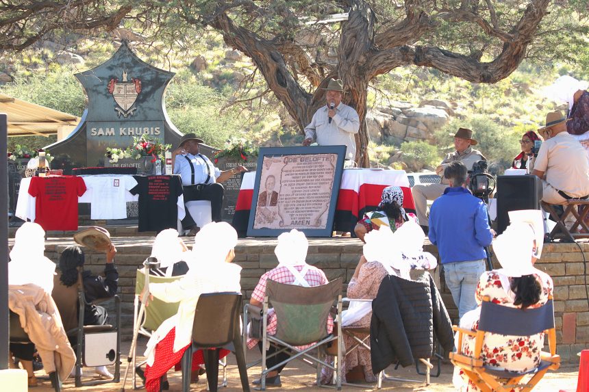 Britz’s  inauguration  revitalises Sam  !Khubis  commemoration