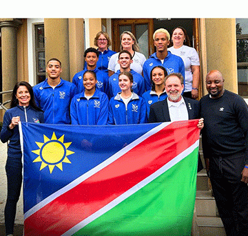 Swim team off to African swimming champs