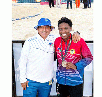 Shipopyeni, Abraham shine as Nam wrestlers in Egypt