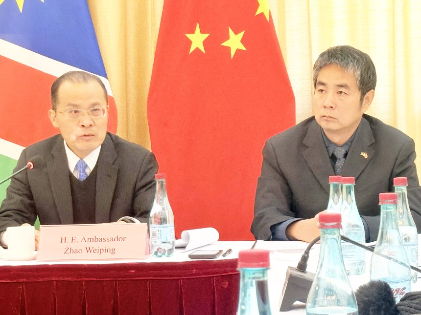 China urges Namibia to industrialise exports