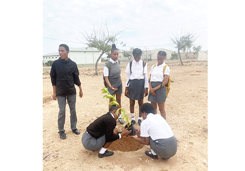 Gibeon school walks the talk