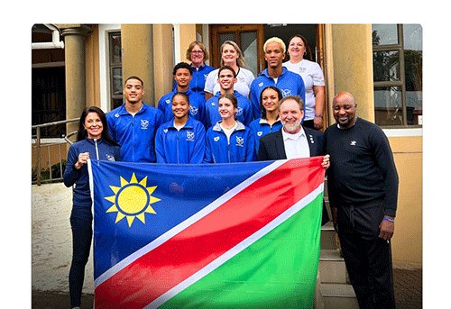 Swim team off to African swimming champs